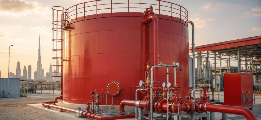 supplier of deluge tanks in UAE